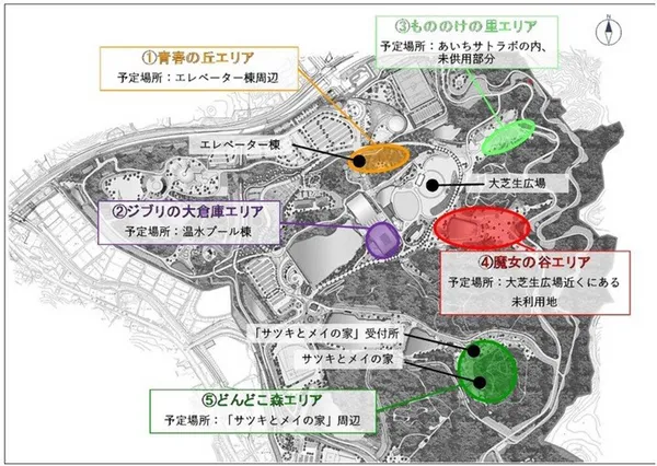 吉卜力森林地圖