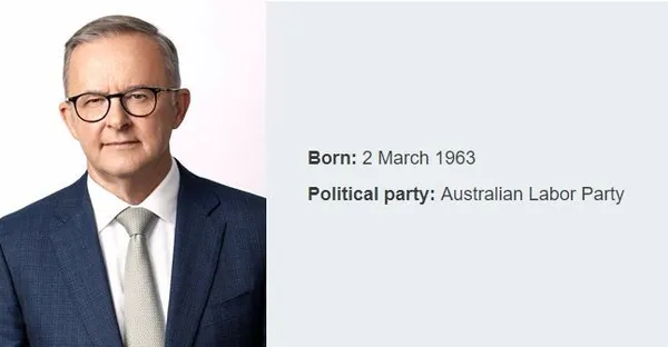 澳洲總理 Anthony Albanese