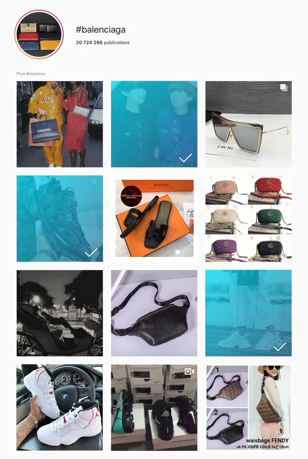 Instagram hashtag