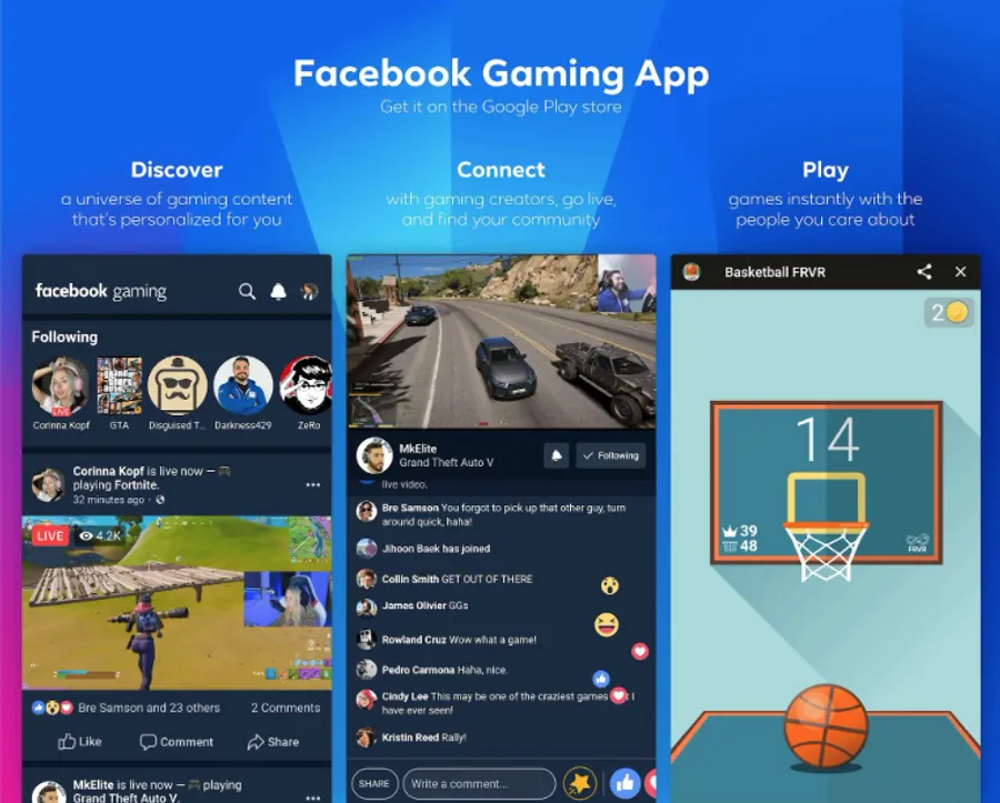 Facebook Gaming app讓Meta失望，無法提升玩家互動將終止服務