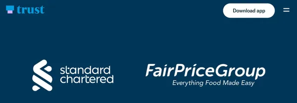 Trust Bank with Standard Chartered & FairPrice 