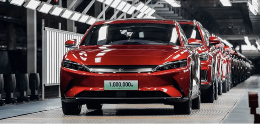 電動車銷量輾壓特斯拉！這家車廠超狂，8款車型擠進全球TOP 20