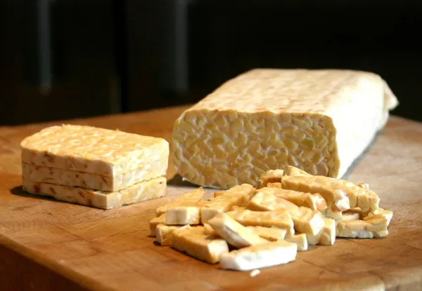 Sliced-tempeh