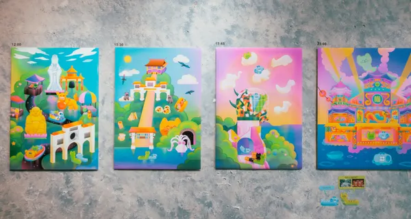 「永晝海濱美術館」秋季展覽 Z7 基隆山景圖 - A ee mi