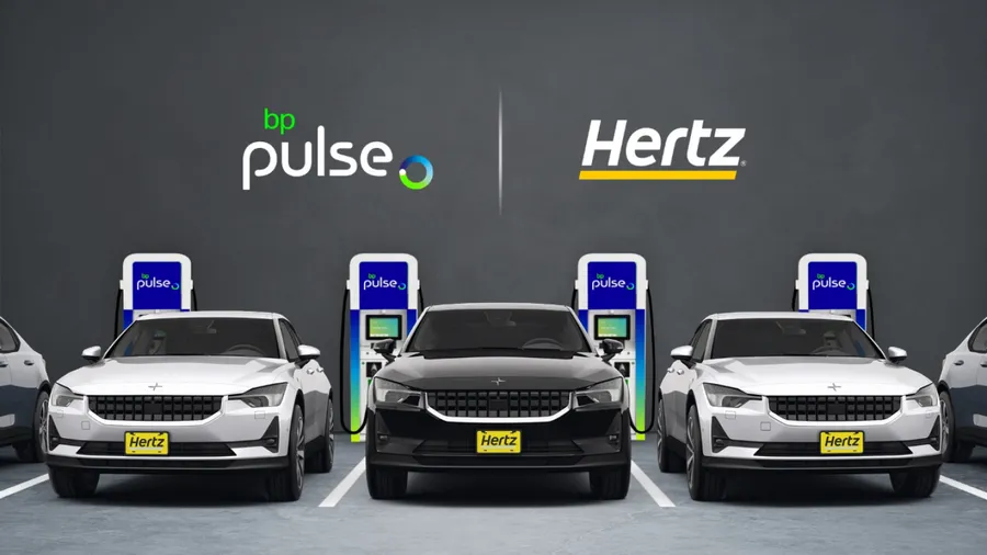 電動車佈局再+1！繼採購特斯拉後，租車龍頭Hertz攜手BP打造充電網路