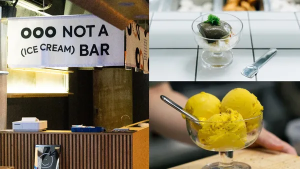 只開 6 週！OOO NOT A (ICE CREAM) BAR 開張：攜手詹記、土然巧克力等，打造浪漫食皿體驗