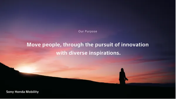 Sony Honda Mobility Purpose