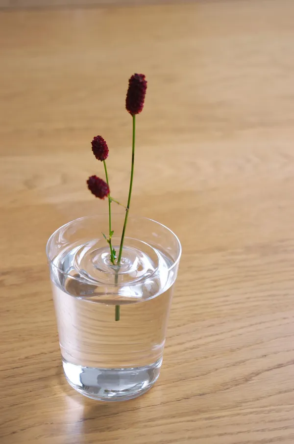 日本「水波紋花器」