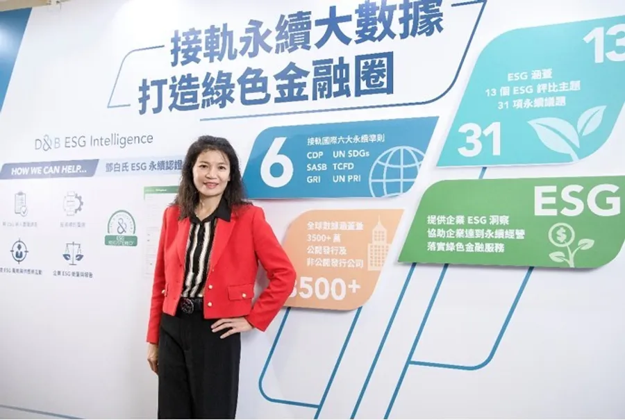 接軌 ESG 永續大數據 打造綠色金融 美商鄧白氏前進 2022 台北金融科技展  「鄧白氏 ESG 永續標章服務」首亮相