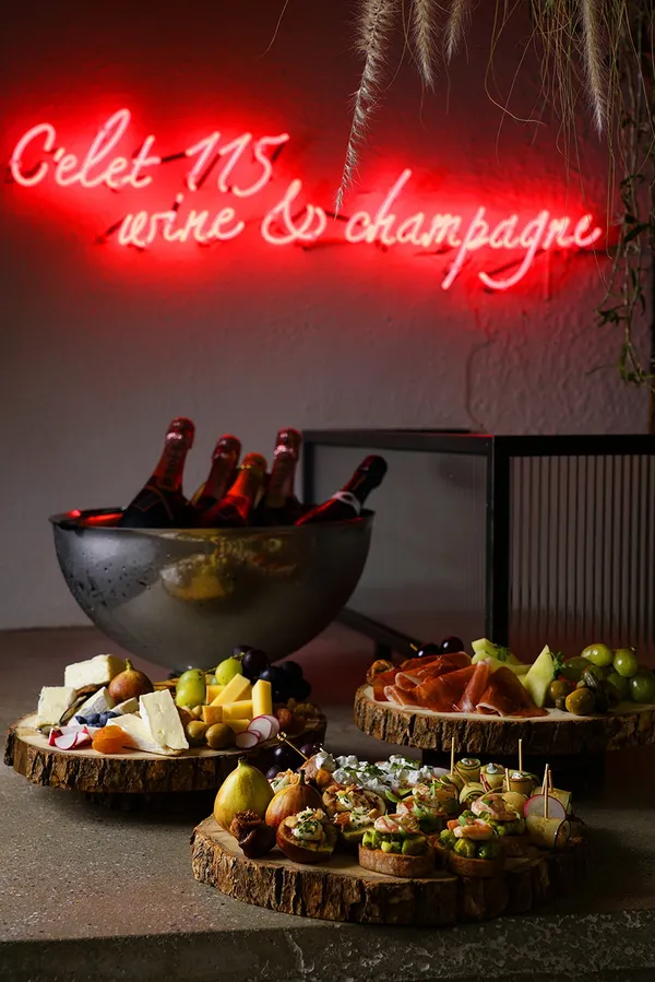 C_elet 115 wine _ champagne (佐酒鹹點形象)傍晚 Aperitivo餐前