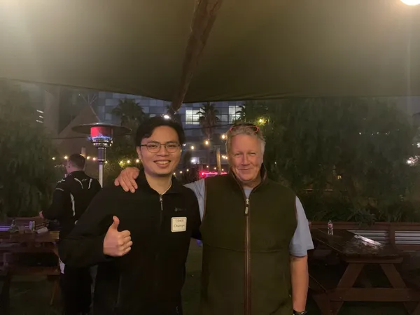 Chainsight創辦人何建幟與YC共同創辦人 Paul Graham