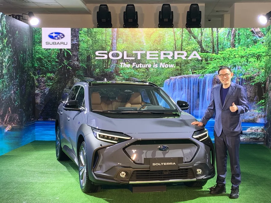 速霸陸首款純電休旅車上市！Solterra採四輪驅動，續航力、充電細節一次看