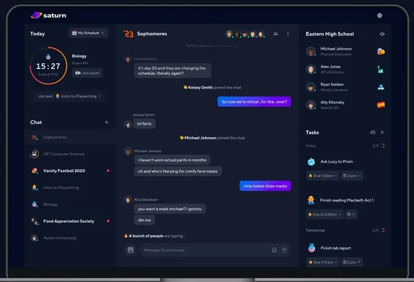 貝佐斯也投資的社群App Saturn，結合FB、Google日曆、Dcard功能引爆高中生社交熱潮 