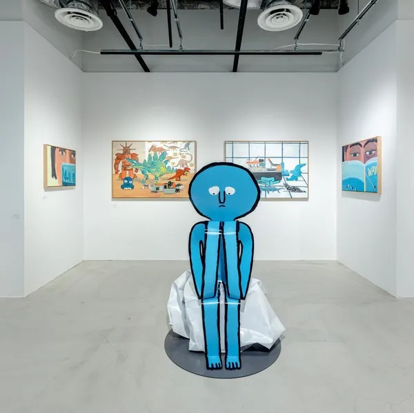 GINZA SIX  的 Jean Julien 紙人展覽