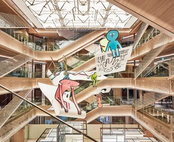 GINZA SIX  的 Jean Julien 紙人展覽
