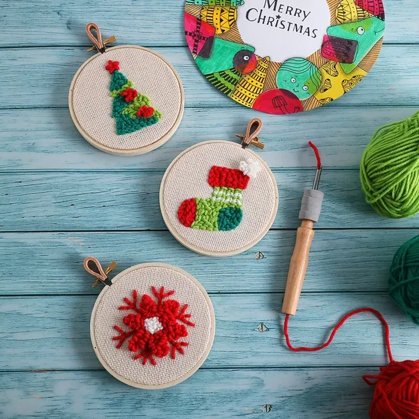 Pinkoi Design Fest 風格設計節 DIY School-聖誕俄羅斯刺繡