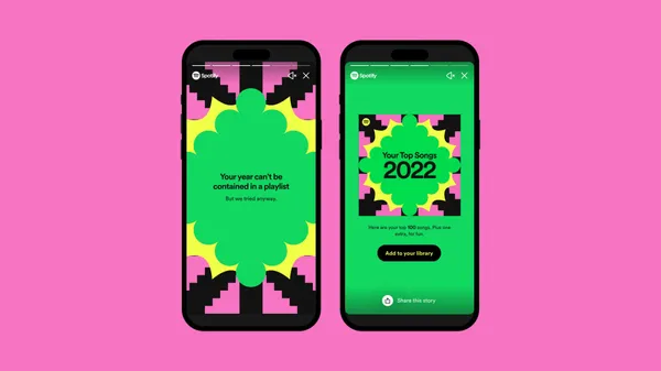 Spotify 公佈 2022 年度回顧排行榜，並推出多樣個人化體驗，讓使用者回顧自己的聆聽偏好
