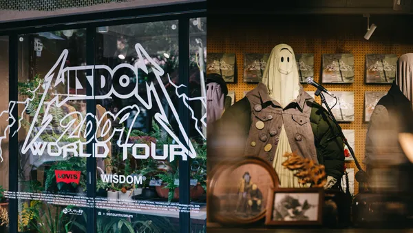LEVI’S、WISDOM 聯合計畫開展！森³ 變身車庫搖滾，虛擬樂團、天然植物染科技開創未來丹寧宇宙