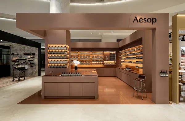 Aesop 高雄漢神巨蛋店店裝照