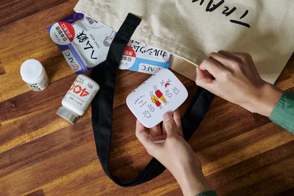 AFCxWHOSMiNG 2023卯兔年元氣藥盒_旅行時將AFC的保健品一起打包收納超方便.JPG