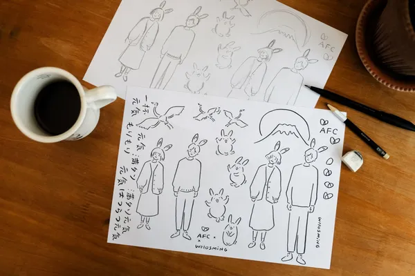 AFCxWHOSMiNG 聯名合作 2023卯兔年元氣藥盒  手稿.jpg