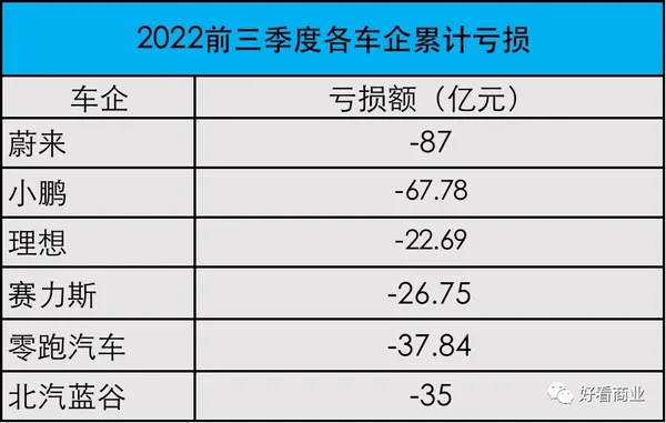 中國車廠2022前三季度