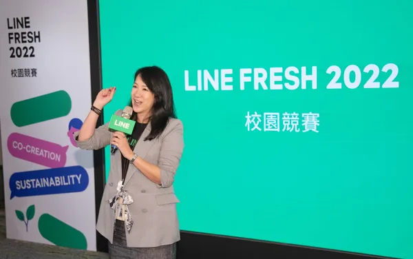 LINE台灣品牌行銷部 副總經理 陳文琪