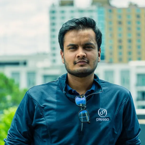 Presso 共同創辦人暨執行長 Nishant Jain