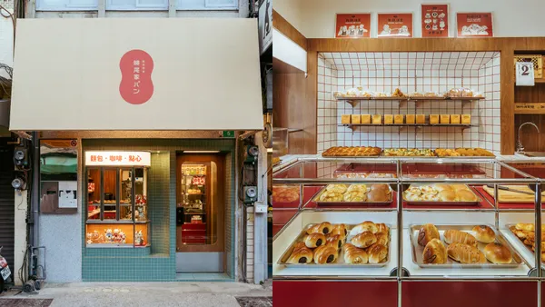 台南「蜷尾家パン」正式開幕！本事操刀復古店鋪，湖水綠磚牆、溫潤木門復刻台式麵包滋味