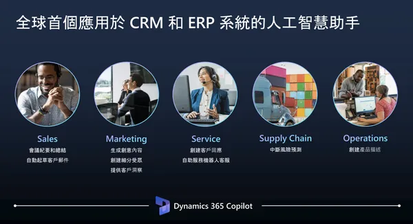 全球首個應用於CRM和ERP系統的人工智慧助手