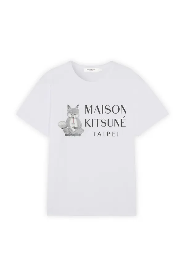 Maison Kitsuné開幕台北限定T-shirt 白 $3,900 (1).jpg