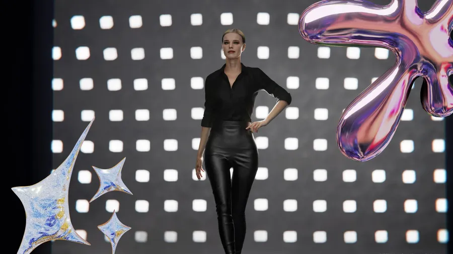 永遠工作、不會老！超模赫茲高娃推出「真人虛擬替身」，模特兒也將走向「虛實整合」？