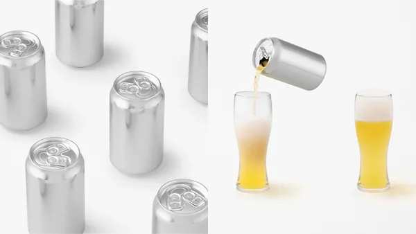 手殘人的救星！nendo 設計了「雙拉環啤酒罐」，讓你輕鬆倒出 7：3 黃金比例泡沫啤酒