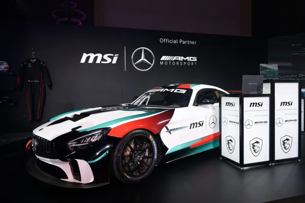 微星 MSI 賓士車隊合作
