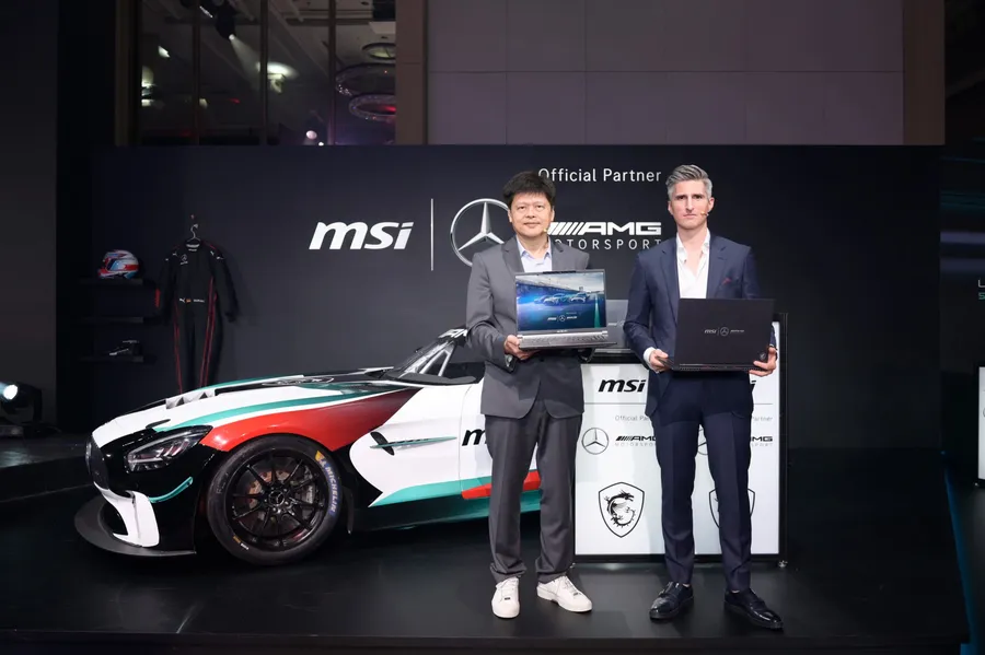 微星攜手F1明星車隊「賓士AMG」推聯名筆電！僅3千台搶攻高端客群心佔率