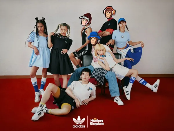 adidas Originals 攜手Monkey Kingdom 帶你闖進三葉草“像素世界” _形