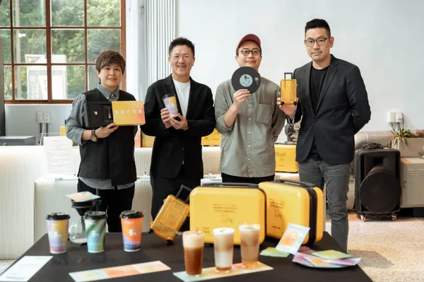 cama café攜手台灣茶香水品牌P.Seven、音樂活動品牌民生電氣、知名部落客咖啡空少，共同