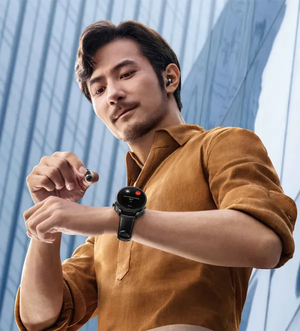 【HUAWEI發稿照】HUAWEI WATCH Buds 智慧手錶無線耳機二合一創新設計 帶來前所未