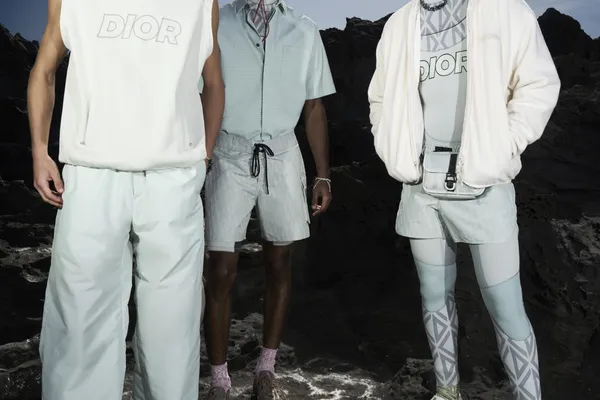 DIOR MEN'S BEACHWEAR CAPSULE 2023 EDITORIAL SHOOTI