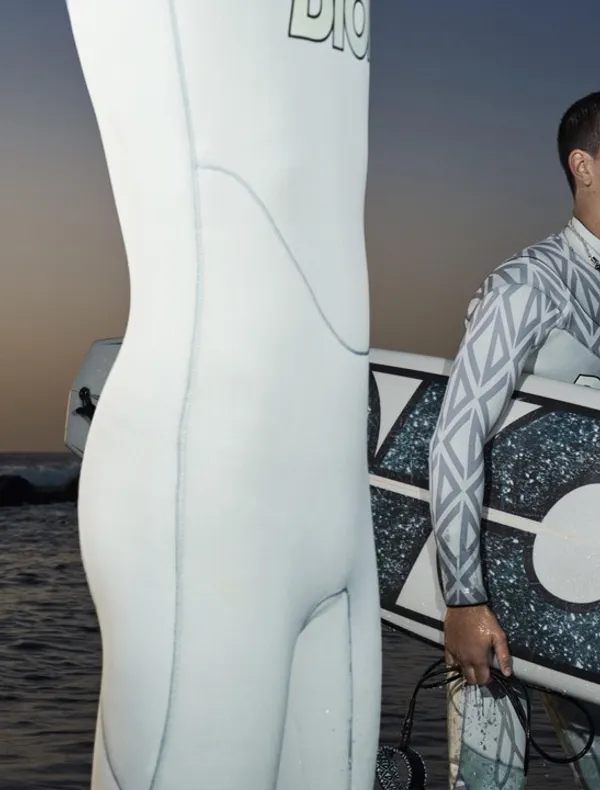 DIOR MEN'S BEACHWEAR CAPSULE 2023 EDITORIAL SHOOTI