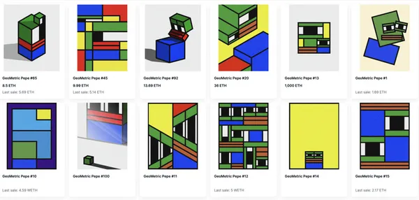 GeoMetric Pepes（GM Pepes）系列