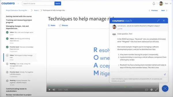 Coursera Coach 
