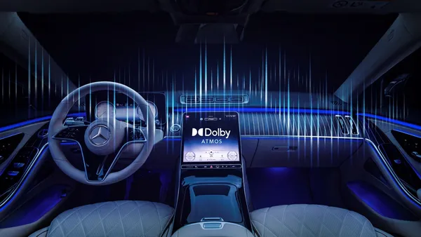 圖一、Mercedes-Benz 攜手 Apple Music 與環球音樂，打造 Dolby Atm