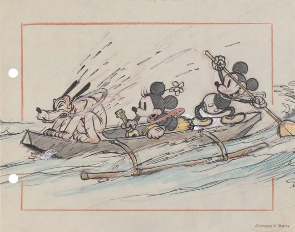 迪士尼動畫展_夏威夷的海灘，1937年。(Hawaiian Holiday, 1937).jpg