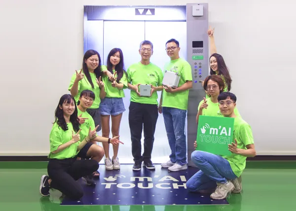 AI+感測器讓你「隔空按電梯」，邁啟科技瞄準日本市場讓電梯再進化 