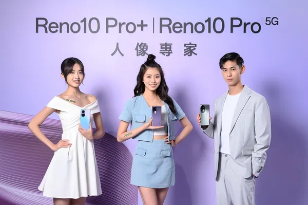 OPPO Reno系列在影像、性能全面升級，導入全新長焦鏡頭，以媲美擬單眼相機的黃金焦段帶來絕美人像