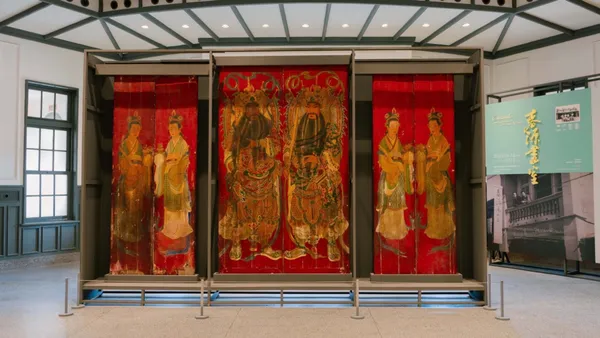 南美館「春源畫室」展覽揭幕！以廟宇藝術為題，呈現潘氏三代畫師橫跨 115 年經典作品