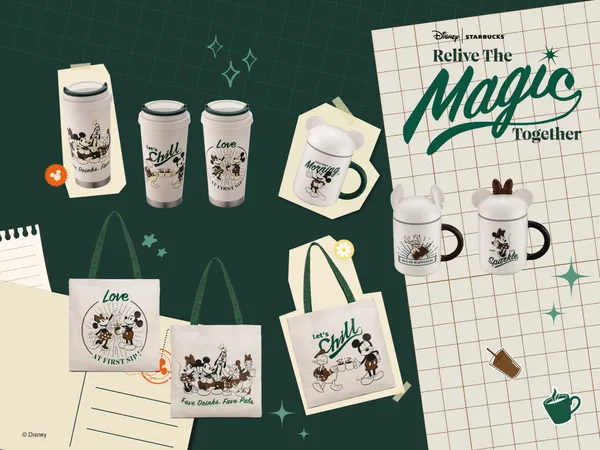Starbucks X Disney 首度聯名