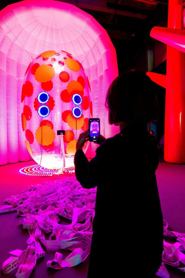 誠品生活新店《AI靈感大師：澳洲3D光影觸動樂園》特展