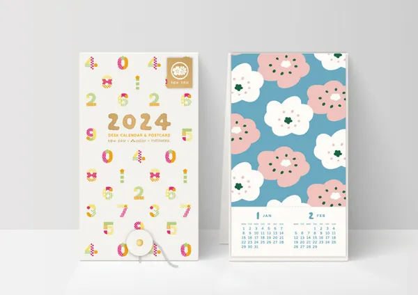 誠品 2024 手帳桌掛曆展